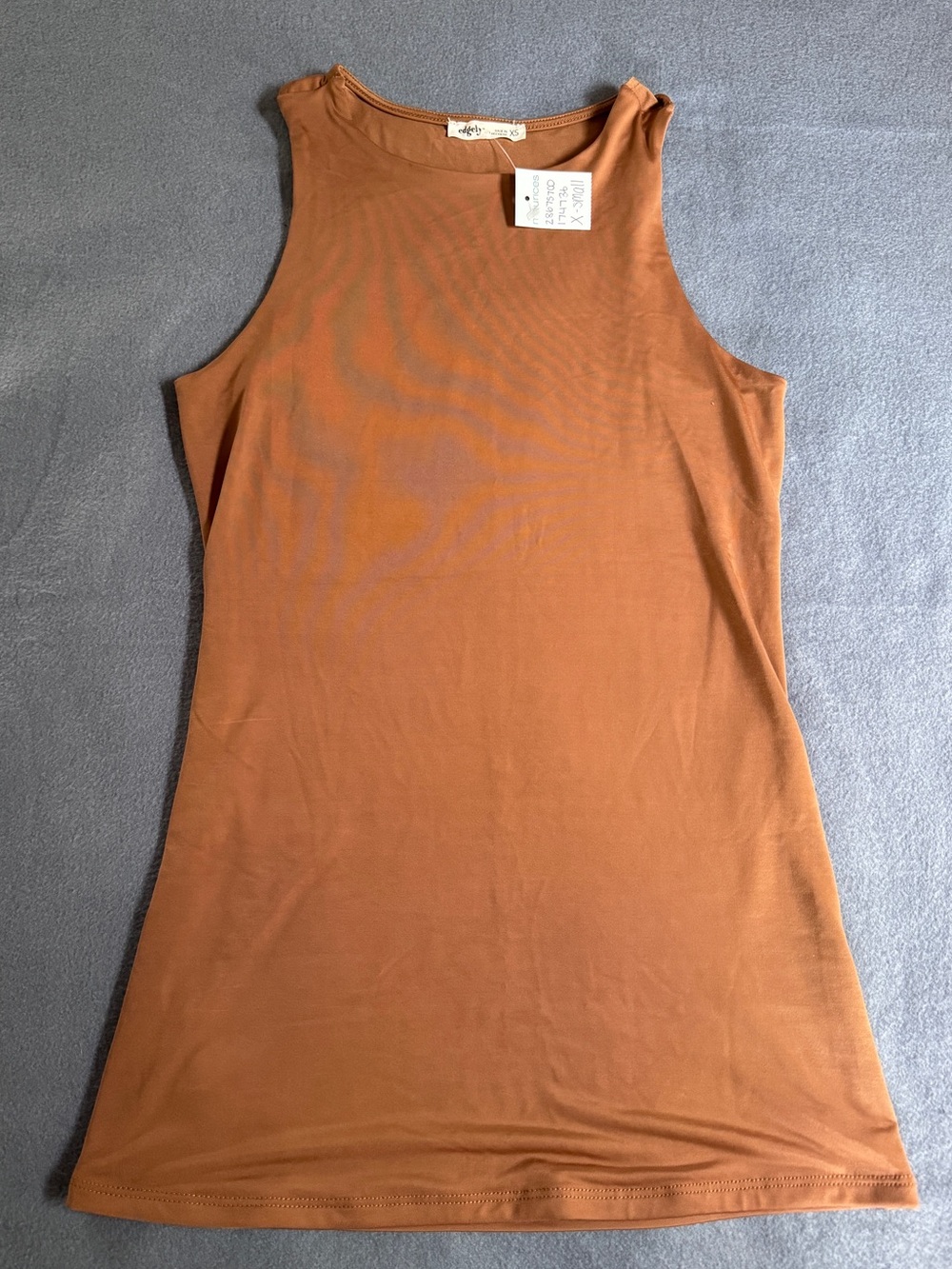 NWT Rust Brown Sleeveless Tank